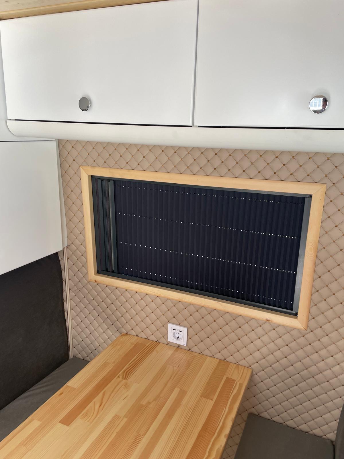 Lüks karavan dış mekanı